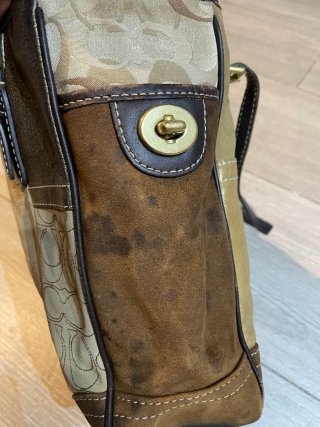 Bolso Vintage Y2k Coach Patchwork