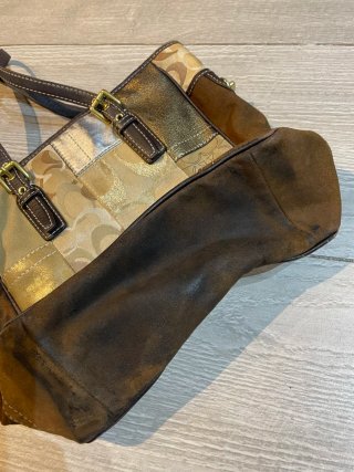 Bolso Vintage Y2k Coach Patchwork