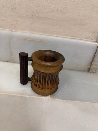 Cubiertos de picnic de madera