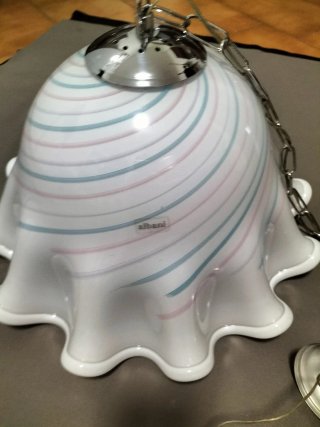 Lampadario Murano Albani Vetro