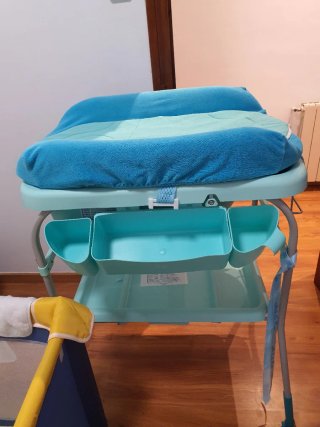 Bañera cambiador bebé
