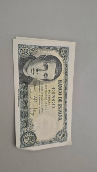 Billete 5 Pesetas Banco de España 1951