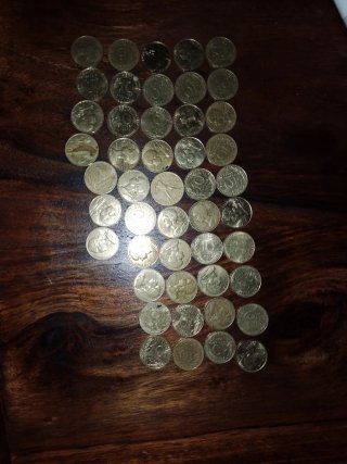57 centesimi franco francese