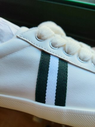 Zapatillas El Ganso Blancas y Verdes