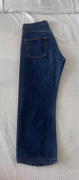 Levi's 501 W30 L32 Vaqueros Vintage Azul Oscuro