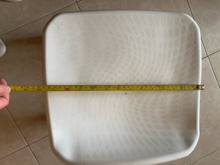 Banqueta Ducha Baño Blanca
