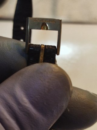 Reloj Pratina Vintage Mujer Dorado Negro