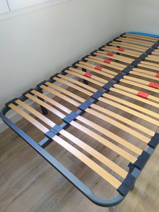 Somier Multiláminas Metal y Madera