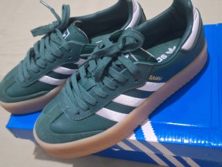 Adidas Samba XL Verde Blanco