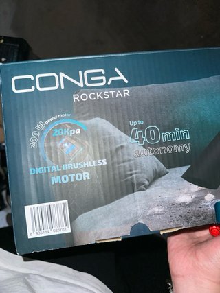 Cecotec Conga Rockstar Aspirador Mano
