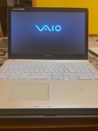 Sony Vaio SVF153A1YM Plata/Blanco