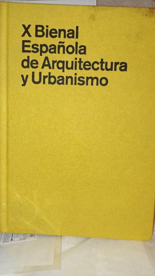 Lote 2 Libros Arquitectura: X Bienal Española