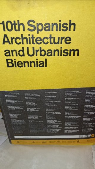 Lote 2 Libros Arquitectura: X Bienal Española