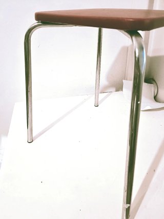 Sgabello vintage anni '70