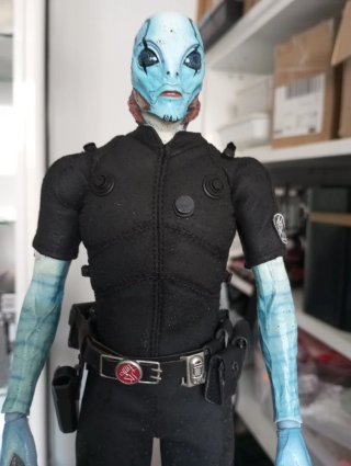 Hellboy II Abe Sapien Hot Toys Figura