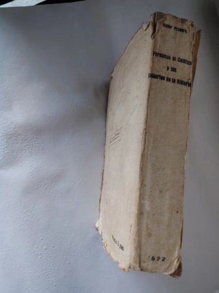 Libro antiguo FERNANDO EL CATOLICO