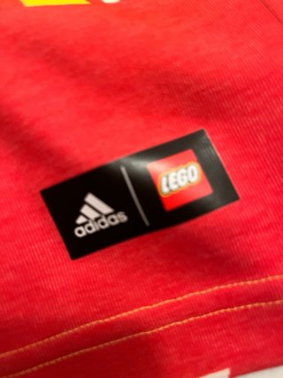 Sudadera Adidas x Lego Collab Roja y Amarilla