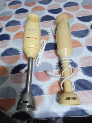 2 Batidoras Braun y Moulinex