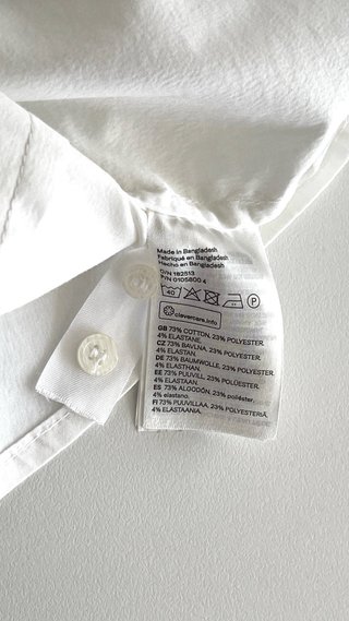 Camisa mujer de HM blanca