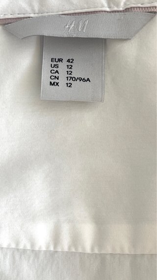 Camisa mujer de HM blanca