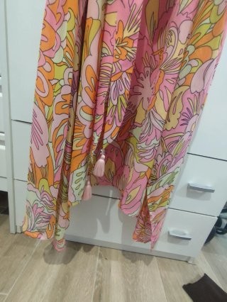Vestido estampado floral