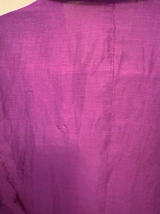 Traje de lino CARAMELO morado talla 40