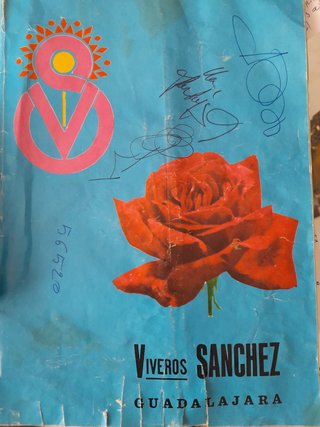 Catálogo Viveros Sanchez Guadalajara 1983