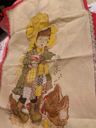 Paño vintage Sarah Kay, Valentine Australia