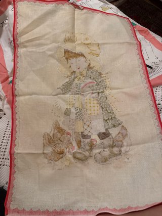 Paño vintage Sarah Kay, Valentine Australia