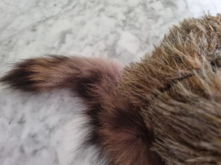 Gorro de piel de cazador americano