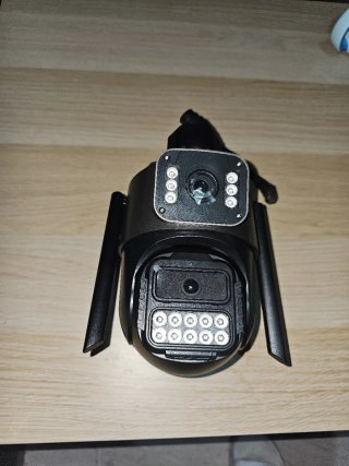Cámara Seguridad Exterior 5G Doble Lente 6MP