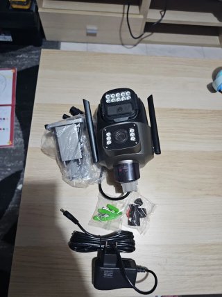 Cámara Seguridad Exterior 5G Doble Lente 6MP
