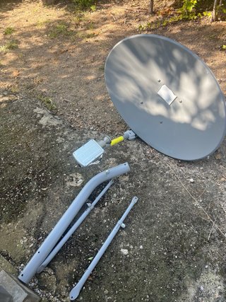 Antena Satélite Comba Hispasat