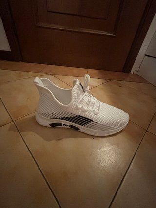 Scarpe sportive casual uomo bianche