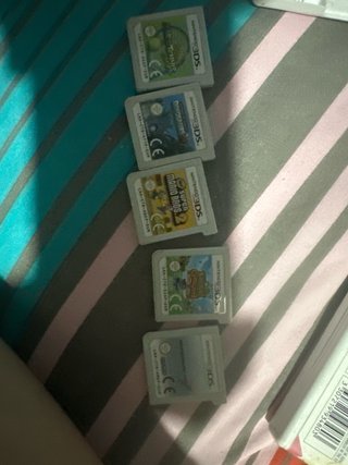 Pack de videojuegos de 3ds 25€ en total 5€ cada un