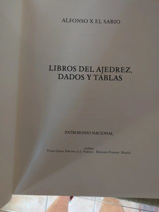 Libros Ajedrez Dados y Tablas Alfonso X