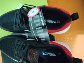 Zapatillas Munich Hombre Negras/Rojas Talla 42