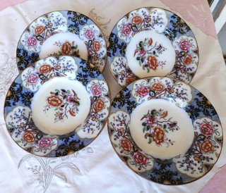 2+2 piatti Ridgway 1850