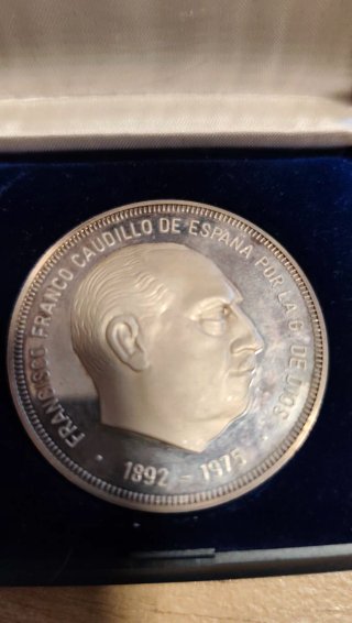 Plata Pura 2 Onzas Francisco Franco