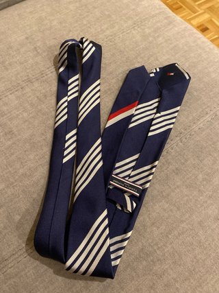 Corbata Tommy Hilfiger azul