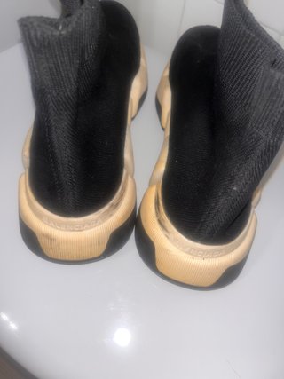 Zapatillas Balenciaga Negras y Doradas