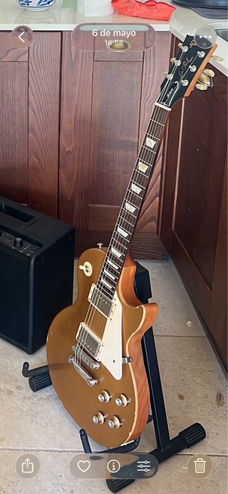 Cambio Gibson Les Paul Tribute Goldtop 2018