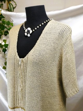 Completo cardigan + top filo primavera estate