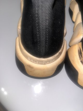 Zapatillas Balenciaga Negras y Doradas