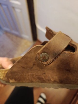 Birkenstock Cerrado Punta Marrón