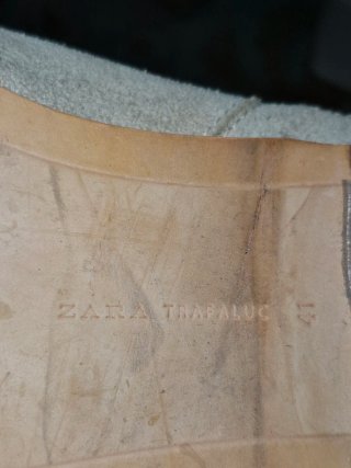 Botines ante cowboy Zara T41