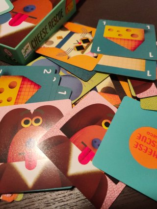 Juego de mesa Djeco Cheese Rescue.