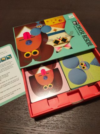 Juego de mesa Djeco Cheese Rescue.
