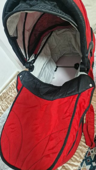 TFK (Trends for Kids) Saco Carrito Bebé Rojo