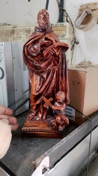 Figura religiosa de escayola